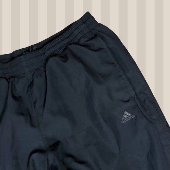 Adidas athletic pants (black on black) - Picture 2 of 5